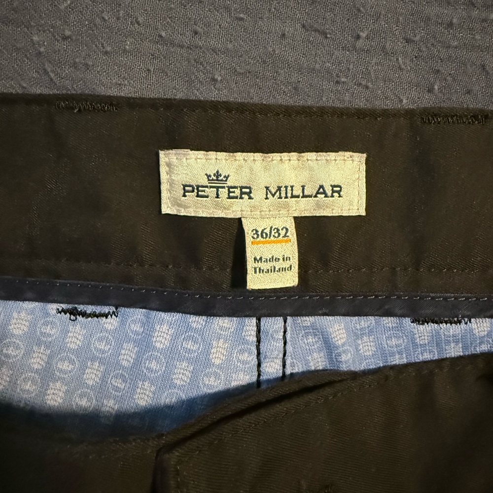 Peter Millar Classic Black Pants